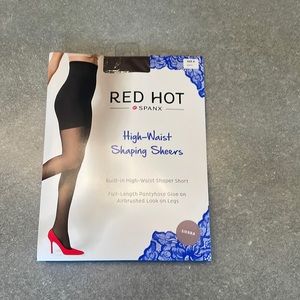 Spanx Red Hot High-Waist Shaping Sheers
